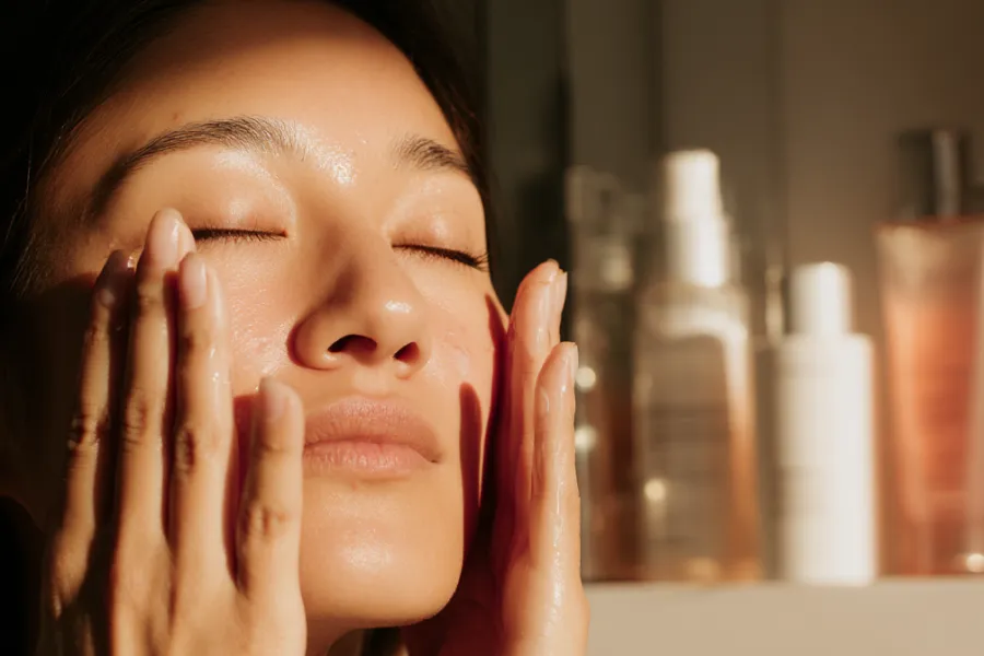 Relaxation Skincare Routine